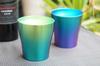 HORIE Titanium Double Tumbler Limited Model Fresh Green Green Blue 2 Color Set T15SR250G13G18 Wedding Blessing Thank You Gift Made In Japan &
