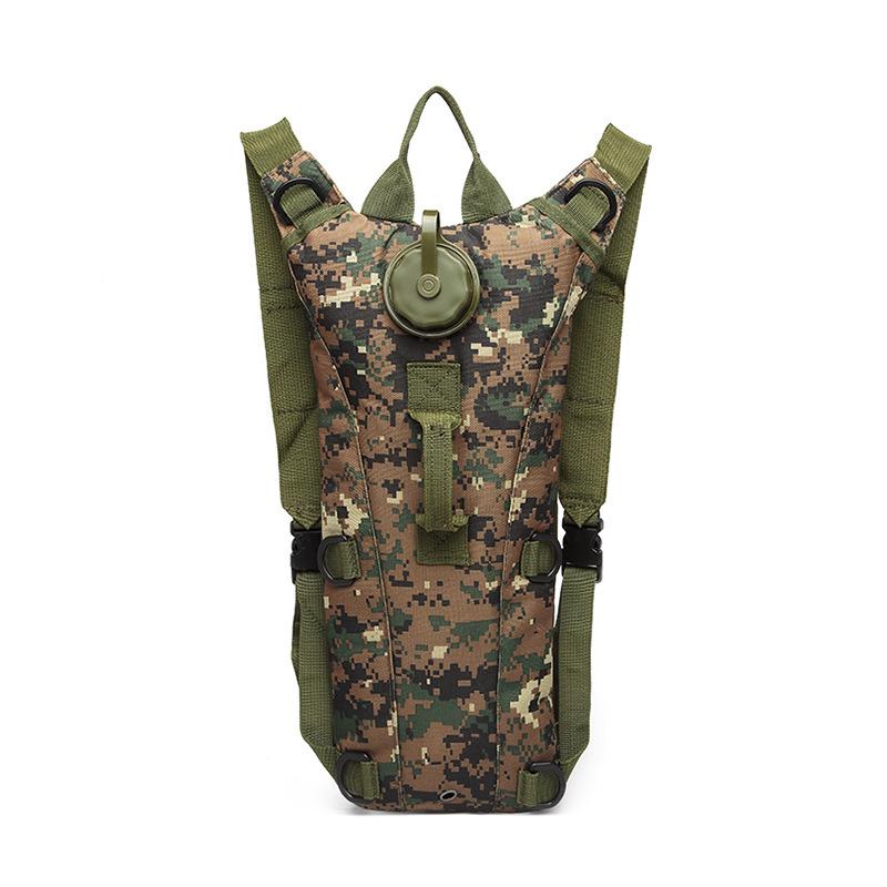 Outdoor Tactical Water Bag Bag 3L Liner Camouflage Cycling Water Bag Backpack Sports Water Bag Bag Hiking Travel Portable Bag