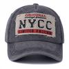 Новая унисекс стираный хлопок винтажная бейсболка NYCC вышитые буквы уличный спорт папа кепка для мужчин и женщин