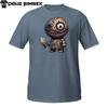 Scary Doll T-Shirt | Stitched Plush Toy with Knife | Creepy Horror Plush Tee