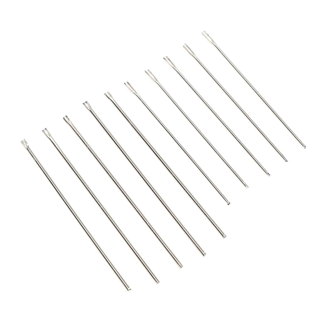 10pcs Doll Hair Rerooting Tool Stainless Steel Wig Supplies Replacement Accessories Doll Rehairing Needles Tool 0.6mm