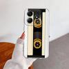 Чехол для Xiaomi Redmi Note 14 Pro Plus Note 13 13C 11 11S 10S A4 12 12S 14C 9 10 Мягкая накладка на телефон Модный ретро Кассетная лента