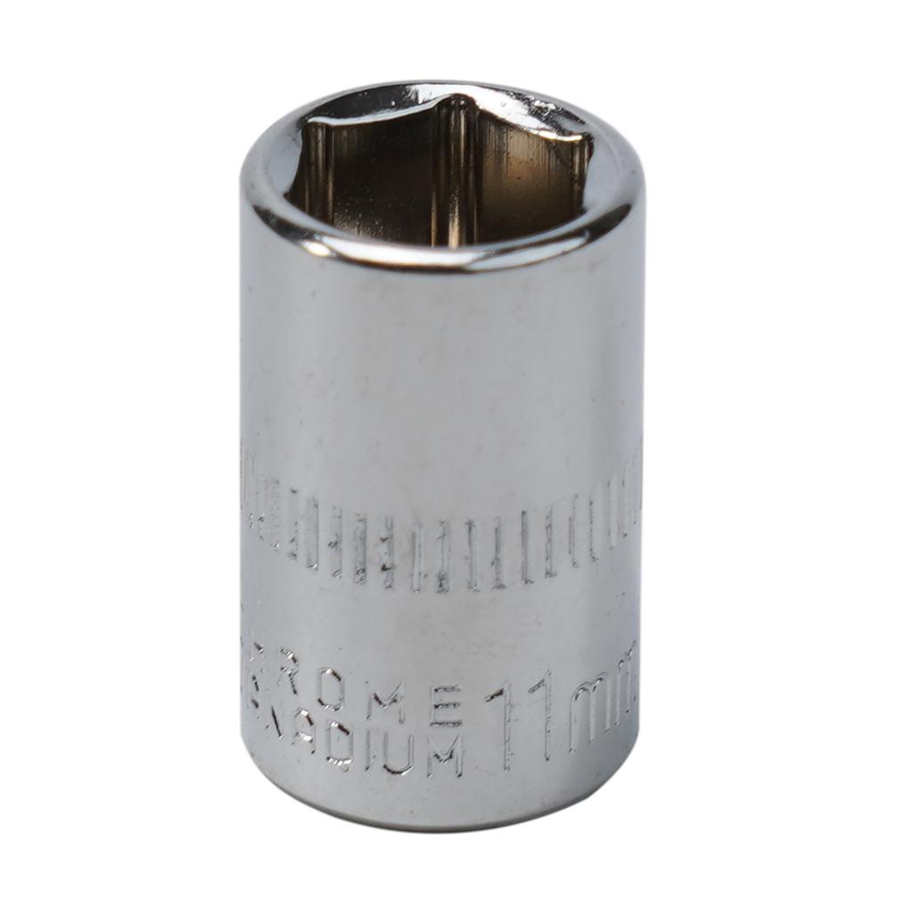 Socket Hexagons Sleeve Home 1/4in 4-14mm Double End