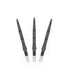 Набор наконечников для дартса Target Darts Swiss Storm Onyx, 3 шт., 26 мм, 30 мм, 35 мм, Серебристый, Золотой, Черный, Стальные, Сменные