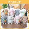 Plush Keychain Rabbit Backpack Charm Toy With Scarf Stuffed Gift For Kids