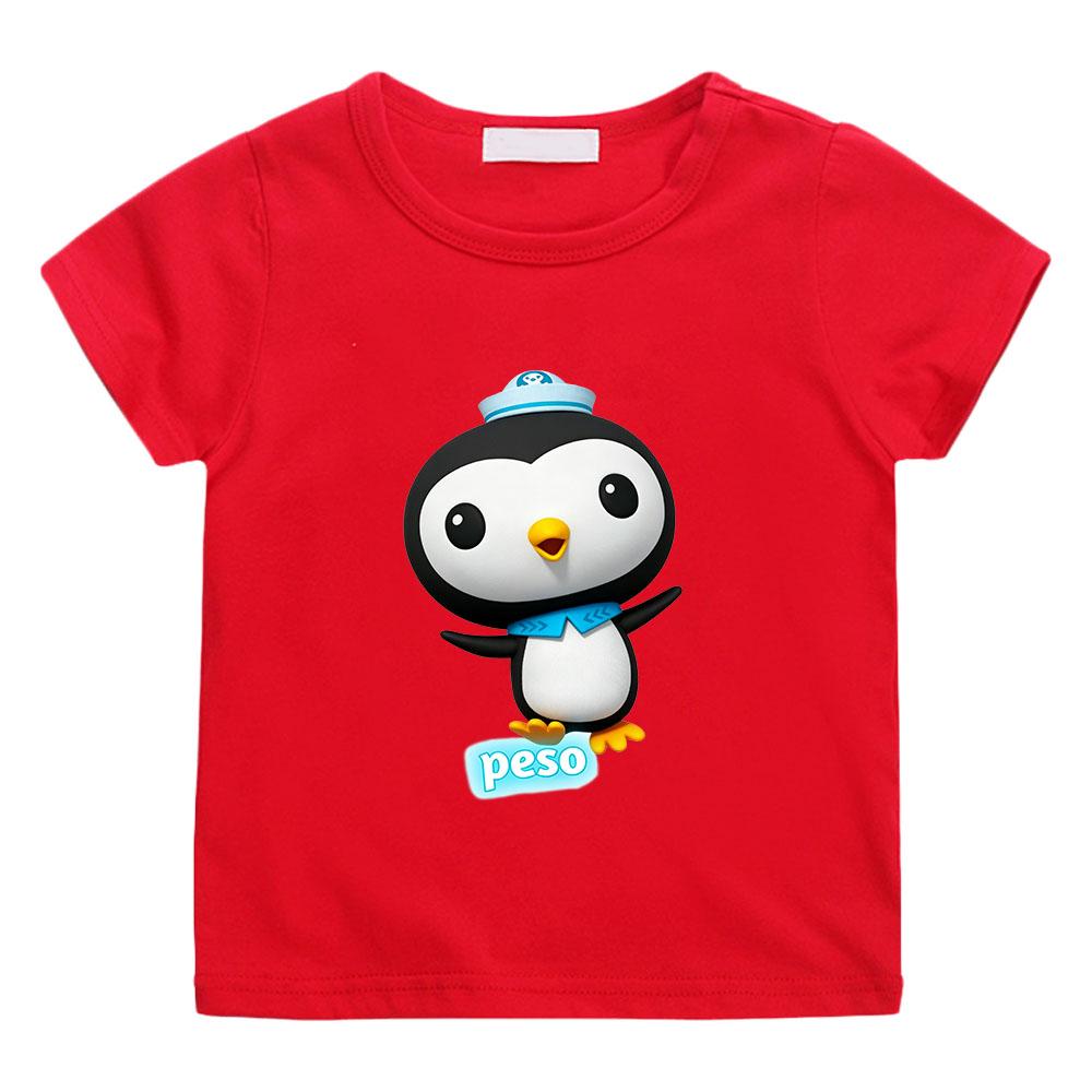The Octonauts Kawaii 100%Cotton T-shirts High Quality Boys Girls Short Sleeve Children Tees Casual summer Tops Graphic T-shirts Kids Camisetas