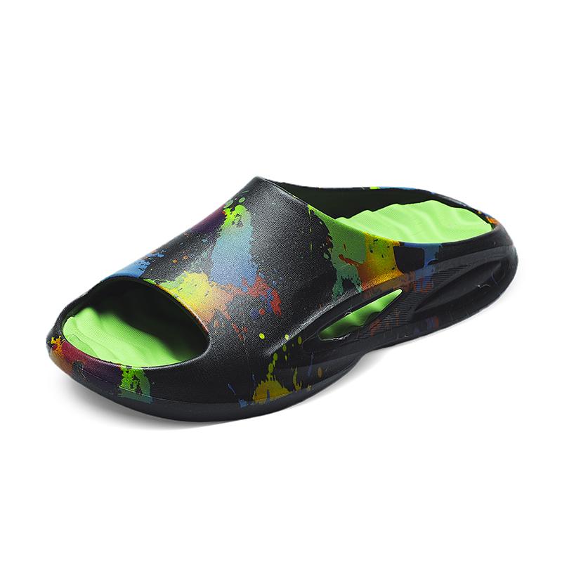 Летние нескользящие износостойкие дышащие повседневные сандалии и тапочки Модные легкие тапочки из ЭВА Пляжная обувь