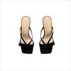 Slippers Women Pumps 2024 New Ankle Strap Crystal High Heels Shoes for Woman Sandals Pointed Toe Thin Heel Wedding Party Shoes