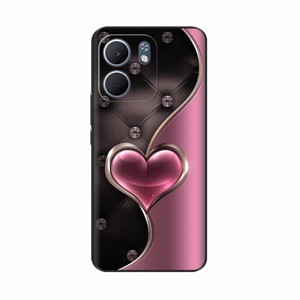 Phone Case For OPPO A5x Case 2025 Cute Painted Soft Black TPU Silicone Bumper Cover For OPPO A5x 4G 5G oppoA5X Cases Funda Coque