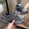 Суперогненные огромные красивые взрывные толстоподошвенные увеличенные серые папины кроссовки женские 2025 новые повседневные спортивные туфли женская обувь