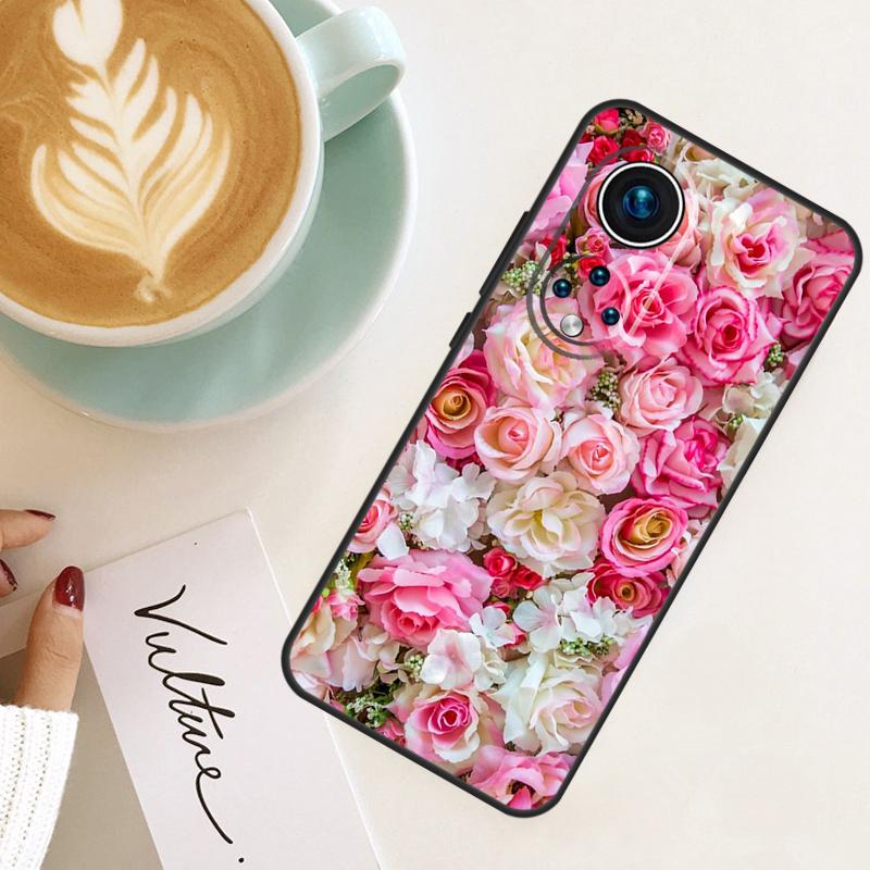 Ярко-красные розы Цветы Для Honor Magic 8 Pro 6 7 Lite Чехол Для Honor Win RT X9d X9c X9b X9a X8c X8b 200 400 50 70 90