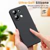 Luxury Liquid Silicone Case For RedMi Note 13 4g 5G Pro Plus + 13C RedMi13 Note13 Pro Soft Cover Case