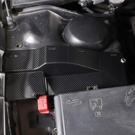 Carbon Fiber Engine Side Wire Dust Cover for Dodge Charger 2011+ /Challenger 15+