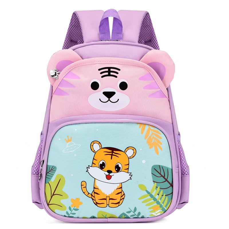 Colorful And Stylish Nylon Bookbag For Boys And Girls With Ergonomic Back Support Design
