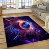Bitcoin 3D Virtual Currency NFT Area Rug Carpet for Bedroom Living Room Home Sofa Decoration,Children Game Large Decor Floor Mat