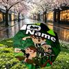 Custom Name Personalized Ben 10 Cartoon Print Umbrella, Auto Open Close, 8‑Rib Sturdy Frame, Commute Camping Hiking Use, Birthday Gift
