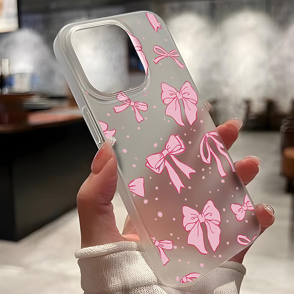 Чехлы для мобильных телефонов iPhone 11 13 15 Pro Max 12 14 Pro Max Чехол для iPhone 16 15 Plus 13 Pro 12 Матовая текстура с рисунком в виде мультяшных цветов