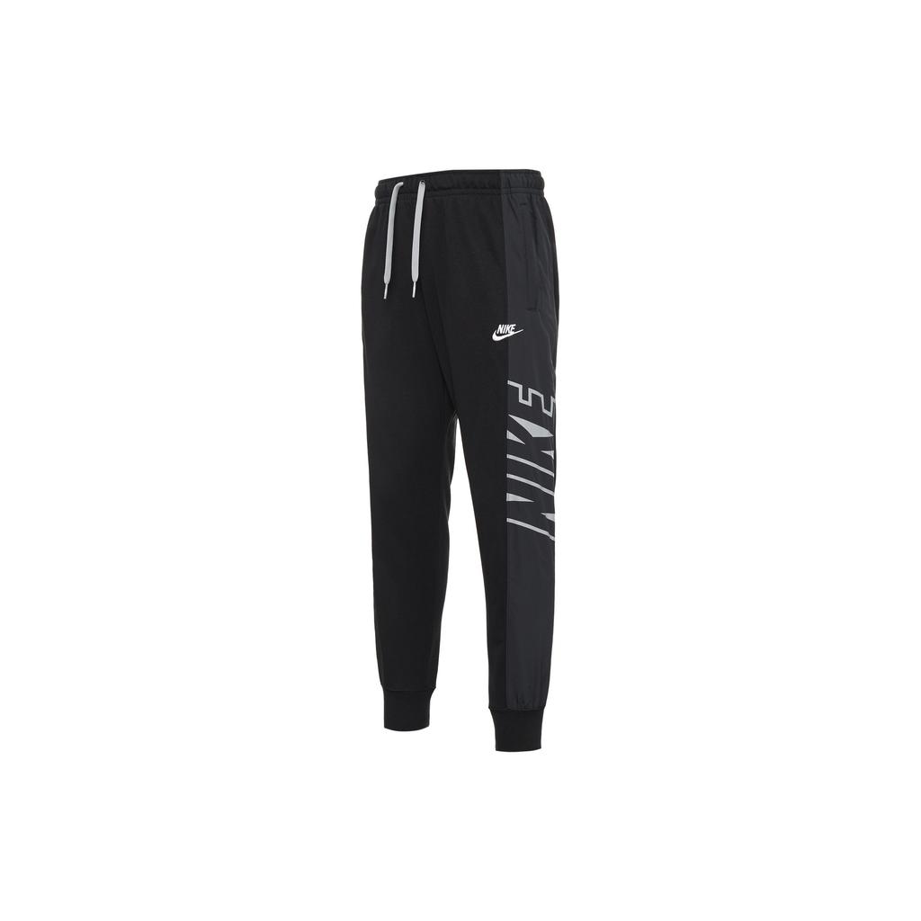 Nike Sportswear Casual Joggers With Elastic Waist Men Bottoms Black CZ9943-010