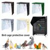 Dustproof Bird Cage Sunshade Cover Pet Birdcage Protective Cloth Cover Parrot Nests Cover