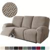3 Seat Recliner Sofa Cover For Living Room Stretch Elastic Couch Slipcover Lazy Boy Relax Armchairs Protects Anti-Scratch Cover