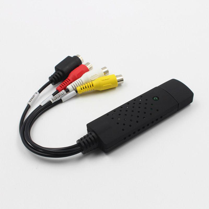 Карта-адаптер для захвата 2.0 с аудио 720P, USB-бокс для записи, USB-карта для захвата и мониторинга, поддержка NTSC PAL SECAM
