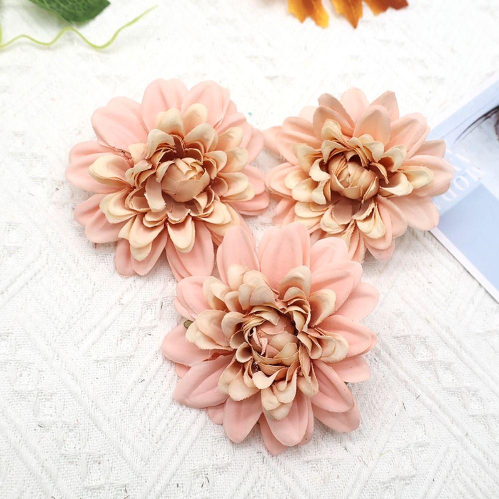 5PCS 10 Colors Artificial Flowers DIY Decor Chrysanthemum Bouquet Fake Flower Home Ornament