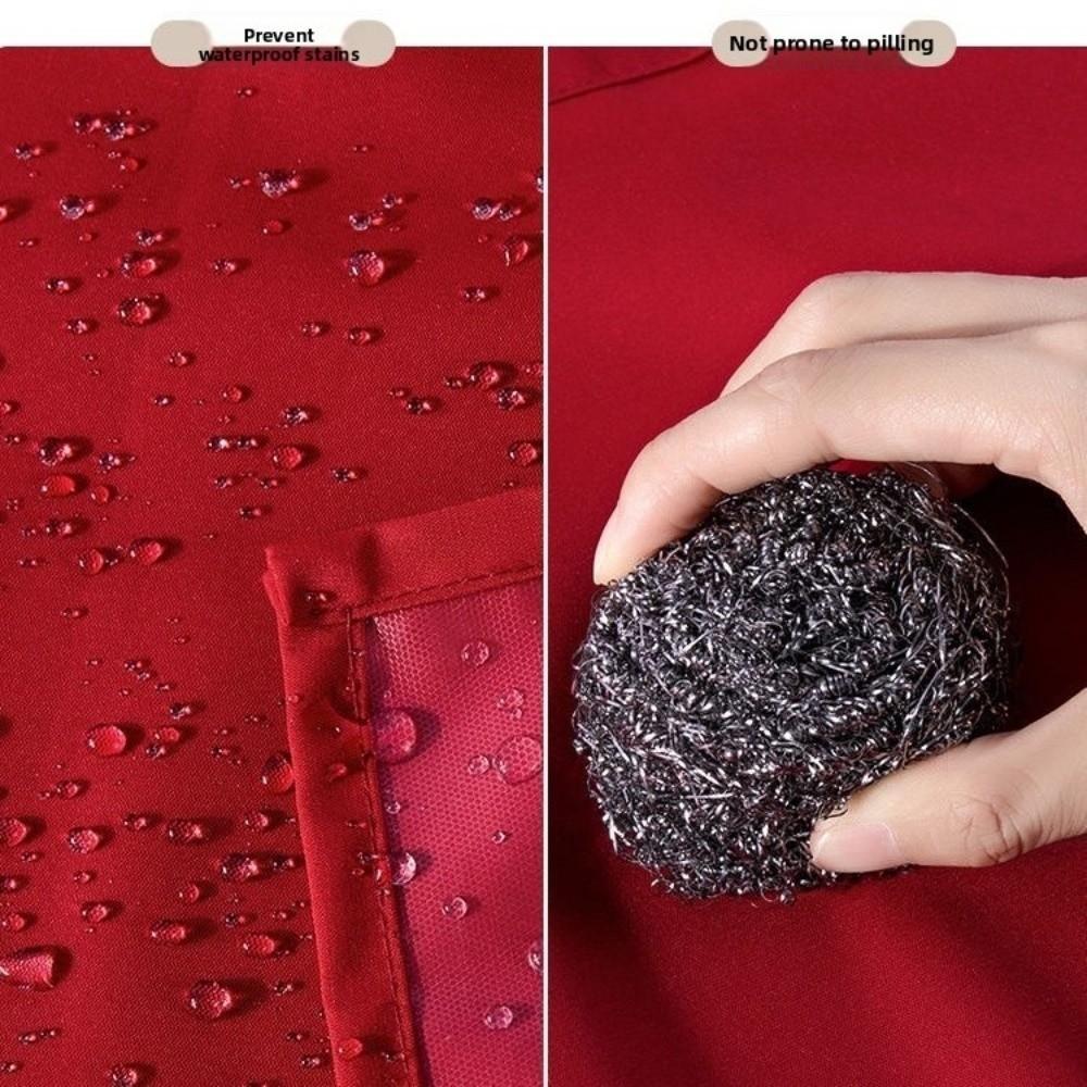 Большие карманы Кухонный фартук Водонепроницаемые фартуки для выпечки Новая рабочая одежда для работы в сфере общественного питания