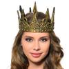 Корейский стиль Корона короля Бар-мицва Круглые тиары Ретро ПУ Короны принца Подарок для девочек