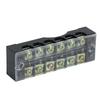 4Pcs Terminal Strip Block TB Fixed Large Current Copper Contactor Circuit Terminal Block 600V 35A 6