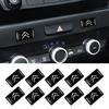 MVDC1 10/20Pcs 3D Styling Car Epoxy Emblem Stickers For Citroen C1 C2 C4 C3 Aircross C5 Aircross Berlingo C-ELYSEE Picasso Accessories