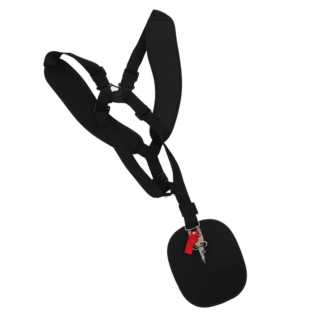 Регулируемый ремень для газонокосилки с пряжкой, полиэстеровый ремень с двойным плечевым ремнем для триммера