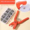 Five-claw Buckle Installation Tool Set, for Fastening Baby Clothes Quilts with Nail-free and Seam-free Snap Buttons and Small Buttons.