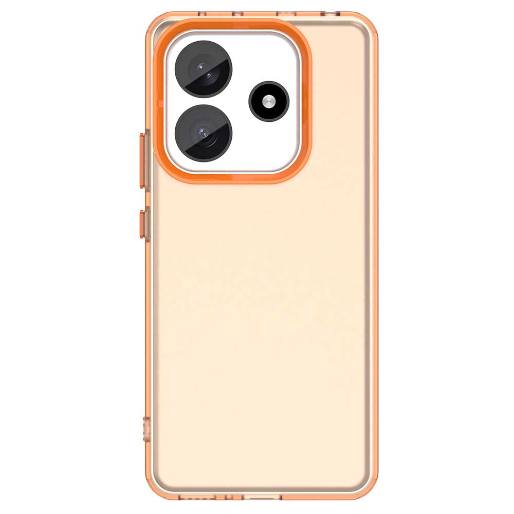 Матовый чехол для Xiaomi Redmi Note 14 4G Чехол Redmi note 14 Pro Fundas Coque Матовый Полупрозрачный ПК Задний Бампер Redmi note 14