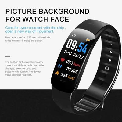 Умный браслет HD-совместимый водонепроницаемый фитнес-трекер Bluetooth-совместимый удобный силиконовый браслет