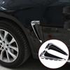 9 Styles Car Side Vent Air Flow Fender Intake Sticker Shark Gills Side Vent Cover Trim For BMW X Series X5 F15 X5M F85