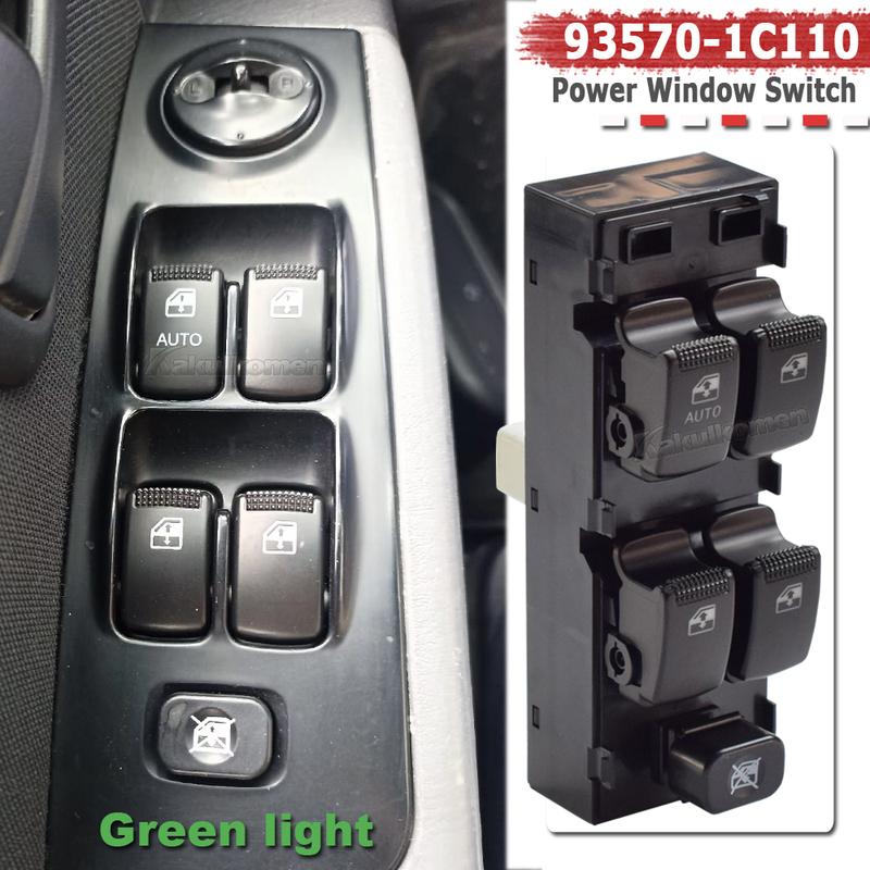 Новый 93570-1C110 935701C110 Для Hyundai Getz 2003-2010 Matrix 2006-2011 Автомобильный главный выключатель управления электростеклоподъемниками Автозапчасть