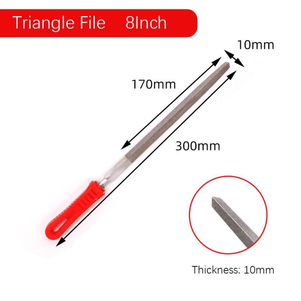 Плоский/полукруглый/треугольный/квадратный/круглый напильник для заточки ручного инструмента полировальный напильник шлифовальный напильник