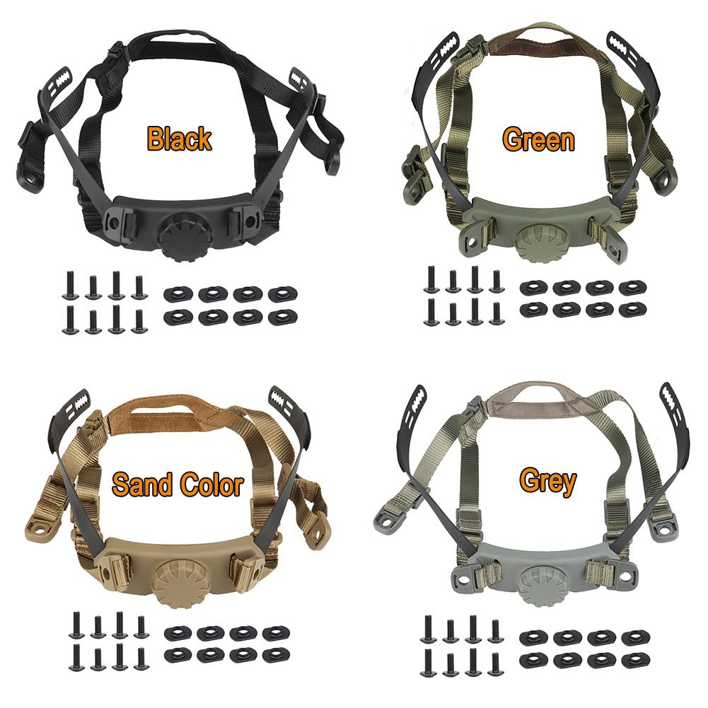 Helmet Inner Suspension System Dial Chin Strap Compatible For HL-31/HL-32 FAST Helmets, Adjustable Head, Lock Strap, Fast SF CS Accessories