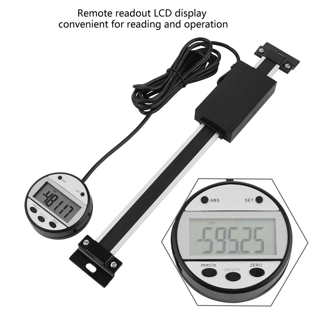 Digital Readout Kit Accurate Remote LCD Display Strong Anti Interference Convenient Battery Replacement Magnet Design for Woodworking Metalworking (wi