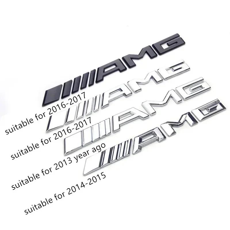 XBLVF1 C200 E200 For AMG Benz 3D ABD Car Emblem Badge AMG Sticker for Mercedes benz A B C E G CLA GLK CLASS W221 W212 W213 W176 W205 W