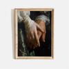 Funny Altered Art Portrait Poster Dark Academia Rococo Print Vintage Pastel Portrait Canvas Painting Bubblegum Baroque Art Print