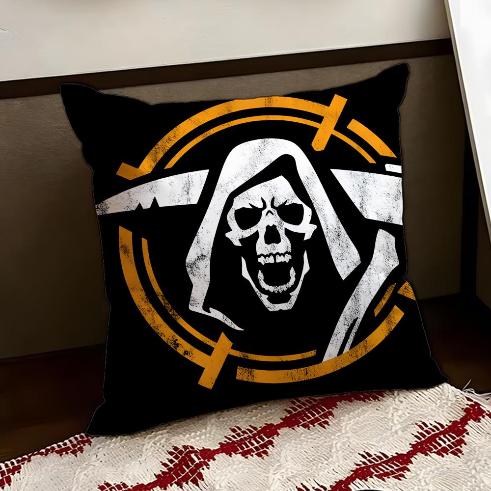 The DDivision 2game Cushion Cover Reversible Soft Durable Pillow Cover Home Car MultiScene Use for Daily Comfort