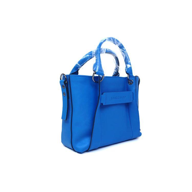 Longchamp 3D Embossed Logo Hardware Quilted Adjustable Detachable Calfskin Tote Shopping Bag Shoulder Crossbody Handbag Small Women Tote 10197HCV487