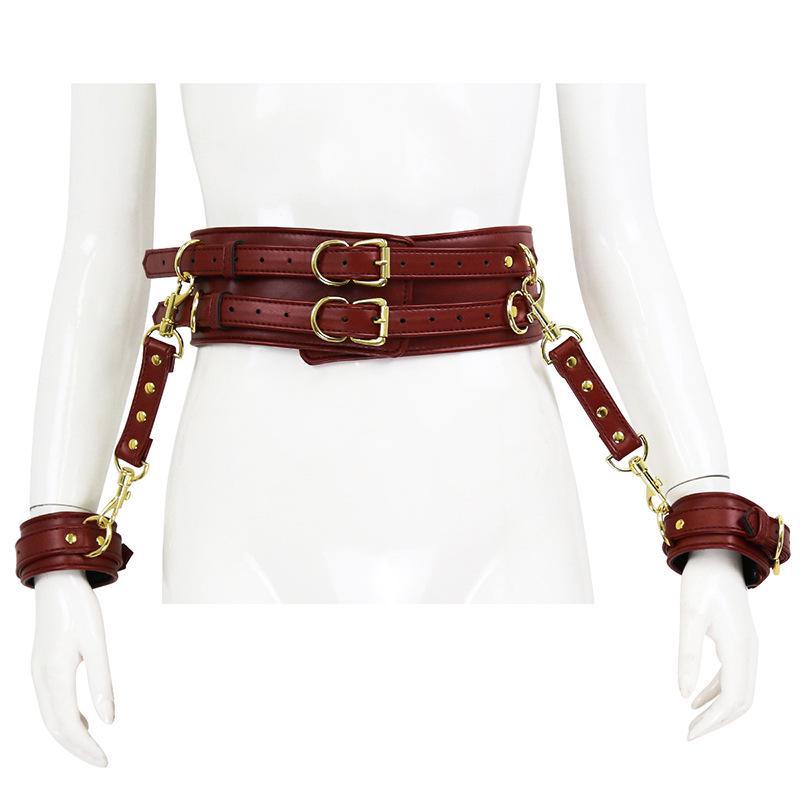 Thigh Ring Restraints: Handcuffs & Belt for Hands & Feet - Bondage Accessories for Pet Owners & BDSM Enthusiasts