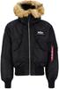 Зимняя куртка Alpha Industries 45P Hooded (144103-03) black