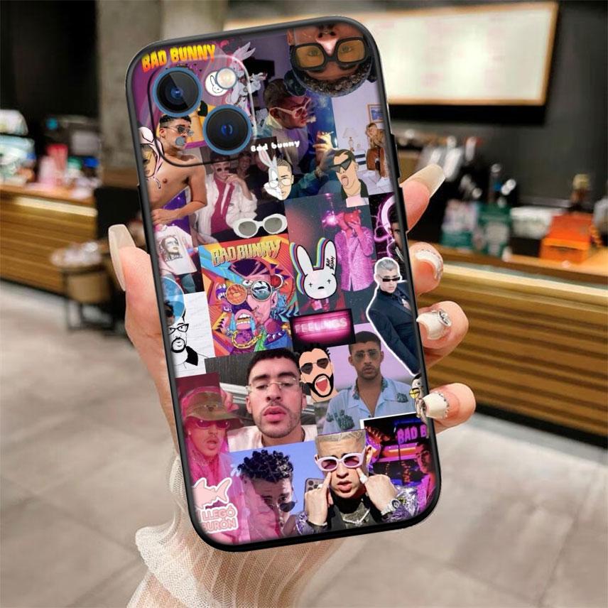 IK10 Bad Bunny Phone Case for Samsung Galaxy S20 S21 S22 Ultra FE + Plus A21S A22 A24 A25 A26 A30 A30S A31