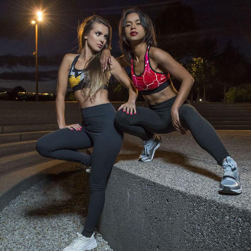 Леггинсы с высокой талией и карманами для подтягивающей ягодицы верхней одежды, спортивные леггинсы для йоги