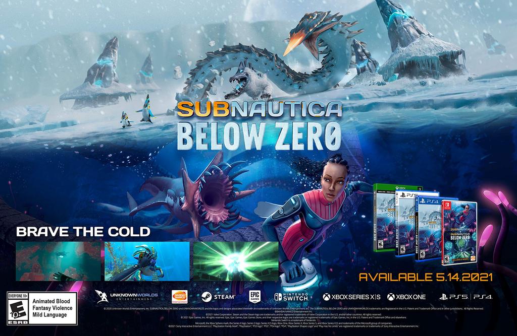 Below Zero North PS4 Subnautica (Import Version America) -