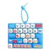 Toy Keyboard 26 Keys Stress Toy for Kids Students Bag Charm Accessory