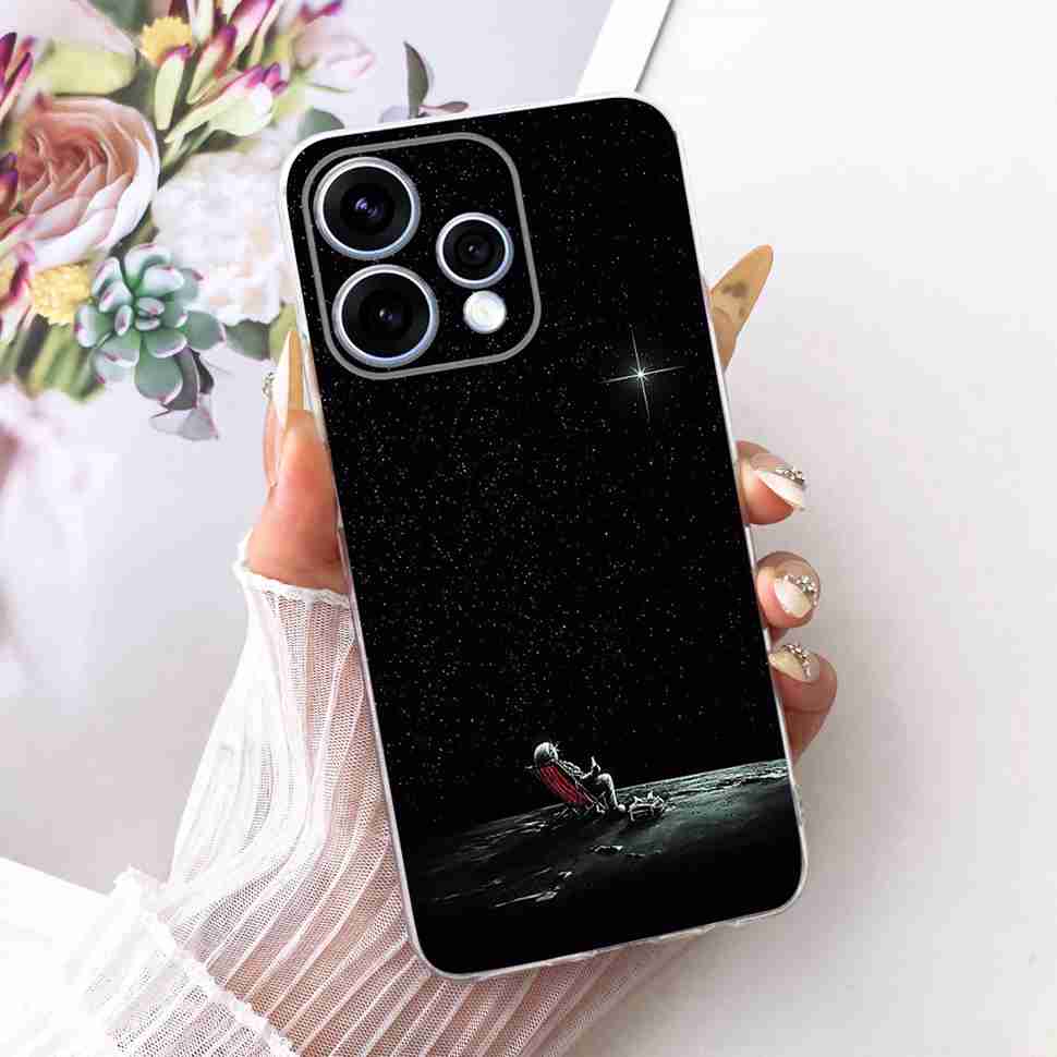 Чехол для Oppo Reno15 5G, цветной, с цветами, из мягкого силикона, задняя крышка для Oppo Reno15 Reno 15 5G CPH2825, корпус телефона, Fundas
